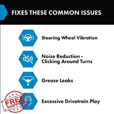 TRQ Front CV Axle Assembly