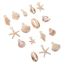  16 pezzi di ciondoli a forma