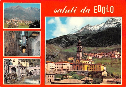 Cartolina edolo vedute - edolo,