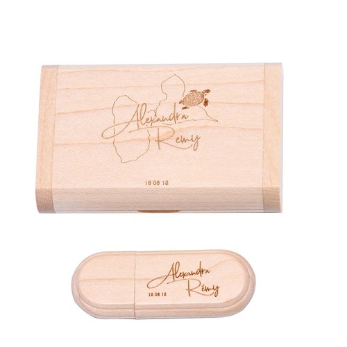 Flash drive usb legno - drive,