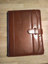 Cartella Portadocumenti A4 - con Cerniera E Diversi Scomparti Similpelle 