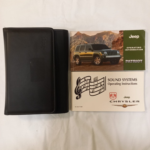 Jeep patriot owner manuale - jeep,