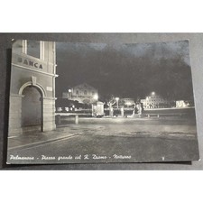 Cartolina Palmanova - Piazza Grande col R. Duomo - Notturno
