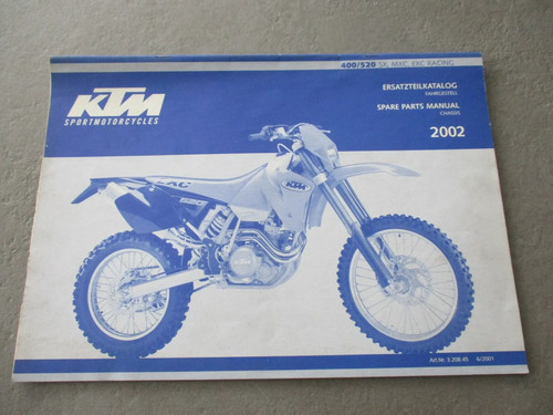 Risparmio parti manuale ktm - manuale,