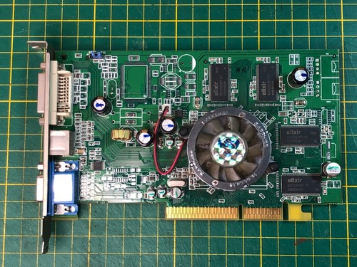 Scheda video agp ati radeon - scheda,