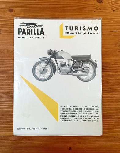 Moto parilla turismo 125 cc - parilla.,