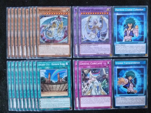 22 card rainbow - card,
