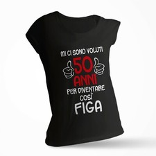 Tshirt 50 Anni per diventare