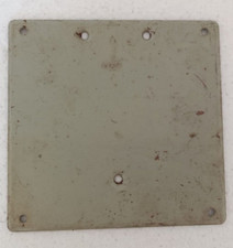 PORTATARGA accessorio per Innocenti Lambretta C D originale d'epoca