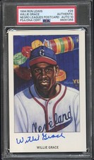 Willie Grace Auto 10 PSA Negro