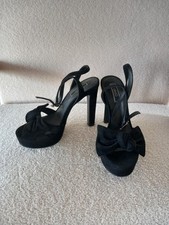 Sandali con tacco in ecopelle neri Liu Jo 