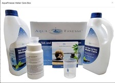 AquaFinesse Water Care Box Idromassaggio Starter Set / Sistema di Cura 3 Mesi 4L