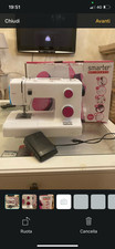 Smarter Pfaff 160s  Macchina da cucire PFAFF usata 3 volte. Come nuova. Scatola 