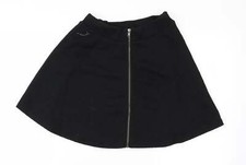 Gonna da donna nera poliestere