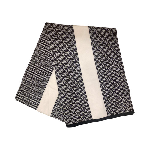 Sciarpa fendi stampa - sciarpa, nera