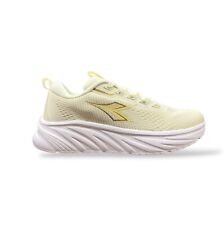 Scarpe da Donna Diadora Piper con Memory Comfort Sneaker Sport Giallo Bianco Oro