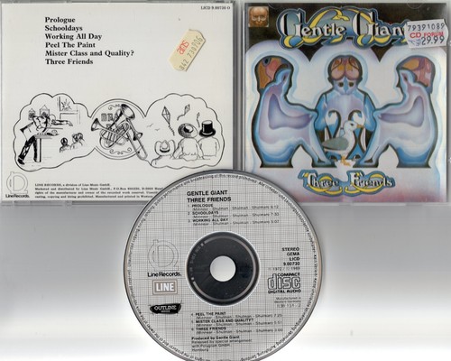 Gentle giant three - gentle, cd