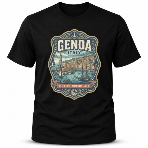 Shirt grafica genova italia - grafica,