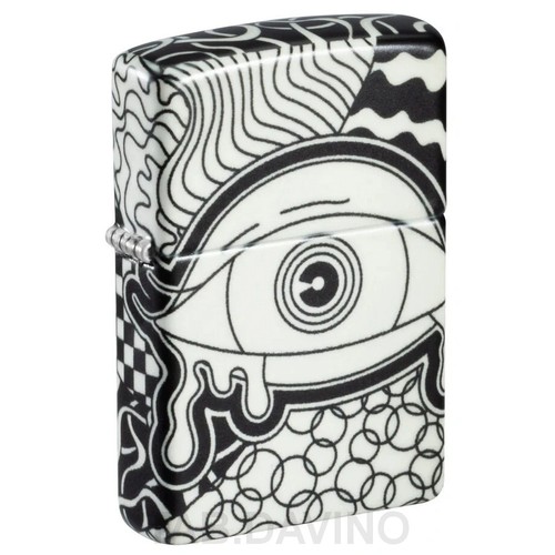 Zippo accendino psychedil eye - accendino,