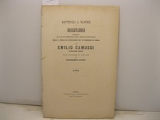 CAMUSSI Emilio, Battipali a