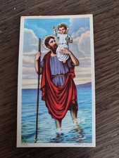 San Cristoforo, Holy Card, 3-214 Q A