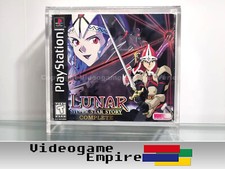 1x ACRYL BOX UV per Lunar Silver Star Story Complete PS1 IMBALLO ORIGINALE (NTSC-U/C) custodia