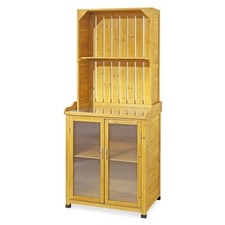 Armadio in legno da esterno