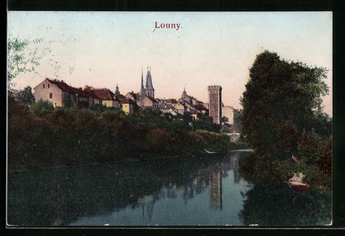Cartolina laun louny vista - laun,