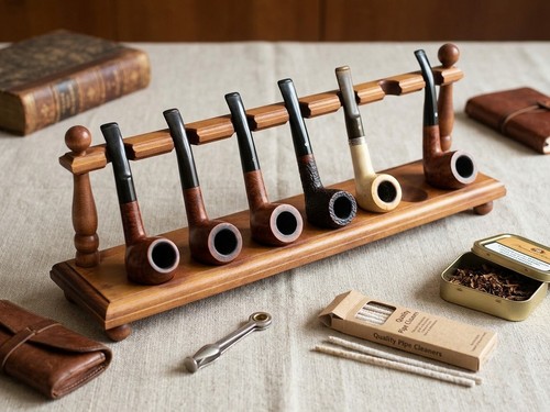 Portapipe posti in legno - portapipe,