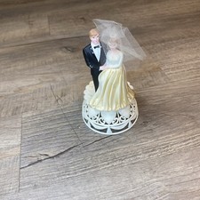 Cake topper matrimonio vintage
