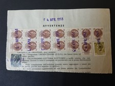 @ INTERESSANTE  STORIA POSTALE