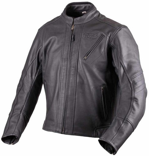 Giacca pelle moto - in,
