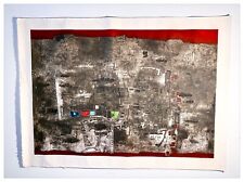 GRMAS Zoran Stampa Grafica Collografia Serie Insonnia 1997-1998 Prova d’ Autore