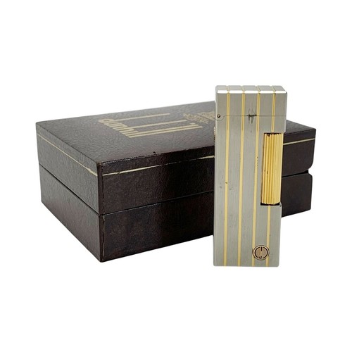 Accendino gas dunhill silver - accendino,