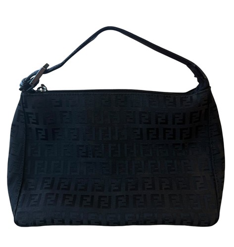 Fendi baguette canvas handbag - fendi,