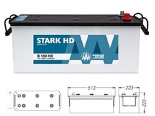 BATTERIA TRATTORE CAMION 180Ah