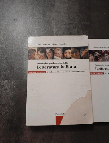 Libri scolastici antologia - antologia, e