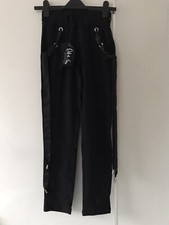 Pantalone felpato nero ODI ET