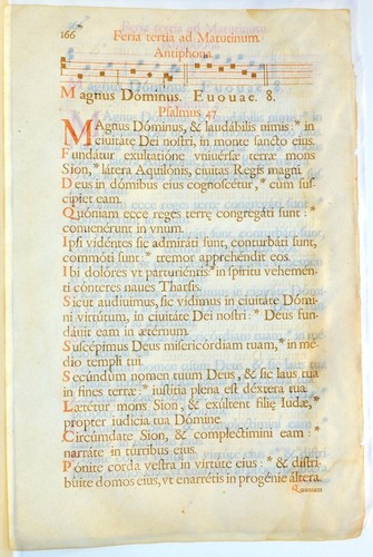 Stampa antica antifonario - stampa,