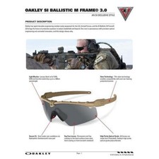 OAKLEY SI Ballistic M-Frame