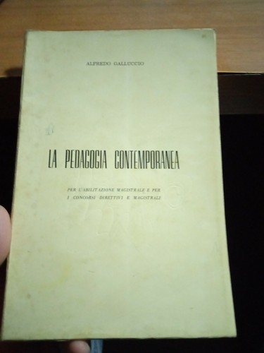 Pedagogia contemporanea - la,