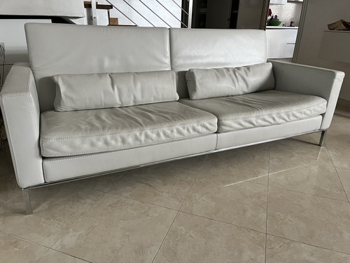 Divano posti vera pelle - divano, 4