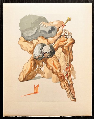 Salvador dalì xilografia - dalì,