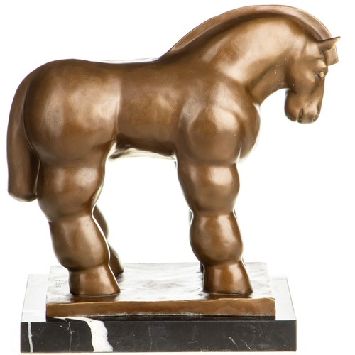 Scultura bronzo cavallo art - in,