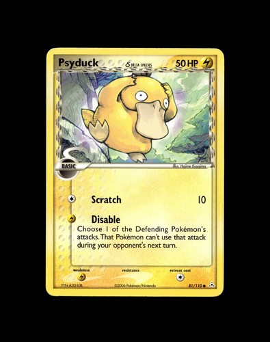 Carta pokemon psyduck golduck - pokemon,