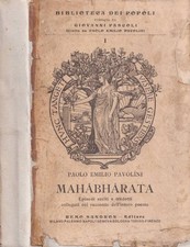Mahabharata. . Paolo Emilio Pavolini. 1923. II.