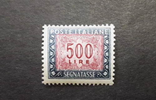 1981 italia segnatasse 500 - italia,