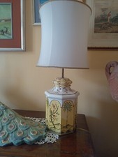 lampada da tavolo Decorata Con Motivi Stile Cinese