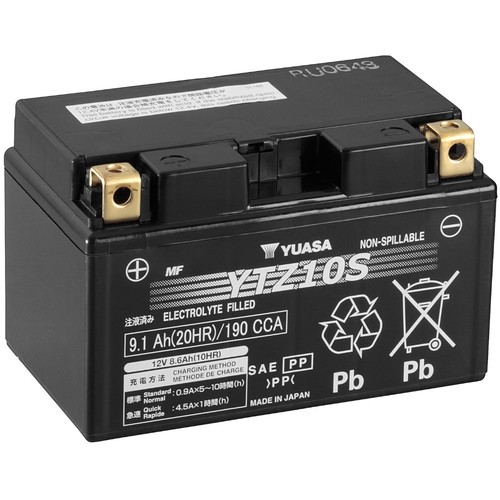 Yuasa ytz10s batteria moto - yuasa,