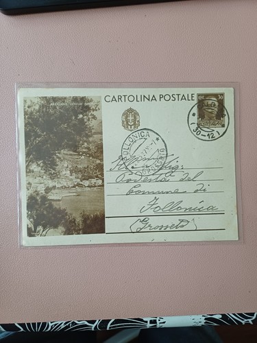 Cartolina intero postale - postale, 1933